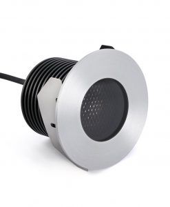 Lámpara de suelo exterior inox GRUND LED detalle