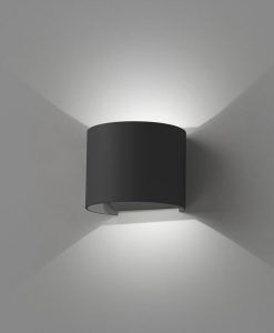 Lámpara direccional gris oscuro SUNSET LED detalle