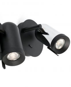 Aplique cromo minimalista 1 luz ORLEANS detalles