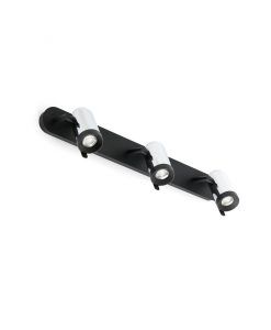 Focos aplique cromo con 3 luces ORLEANS