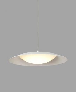 Lámpara colgante blanca SLIM LED detalle 2