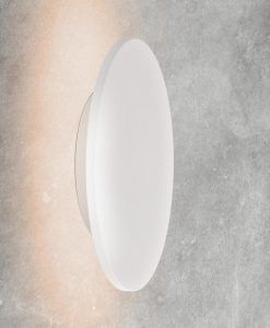 Aplique circular blanco BORA BORA LED detalle