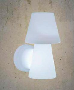 Aplique exterior LOLA WALL ambiente
