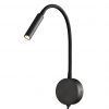 Aplique LED negro BOAVISTA
