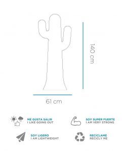 Medidas lámpara pie color lima 140 cm altura PANCHO