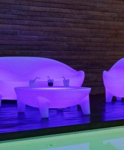 Sillón con luz ergonómico ARUBA ambiente