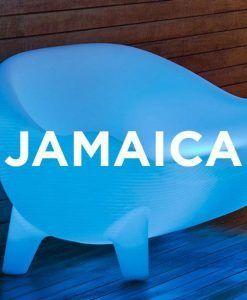 Sillón lámpara 3 plazas con luz interior JAMAICA ambiente