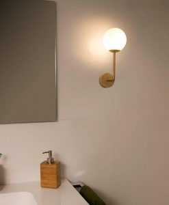 Aplique baño oro satinado GALA ambiente 2