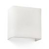 Aplique cuadrado de tela beige COTTON