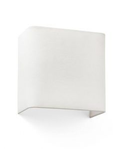 Aplique cuadrado de tela beige COTTON