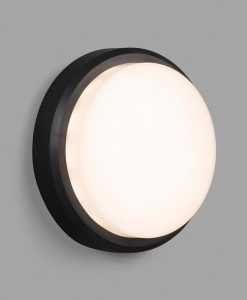 Aplique de pared negro TOM XL LED