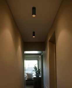 Aplique foco LED negro STAN ambiente 2