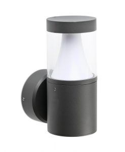 Aplique gris oscuro PLIM-1 LED