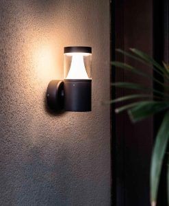 Aplique gris oscuro PLIM-1 LED ambiente