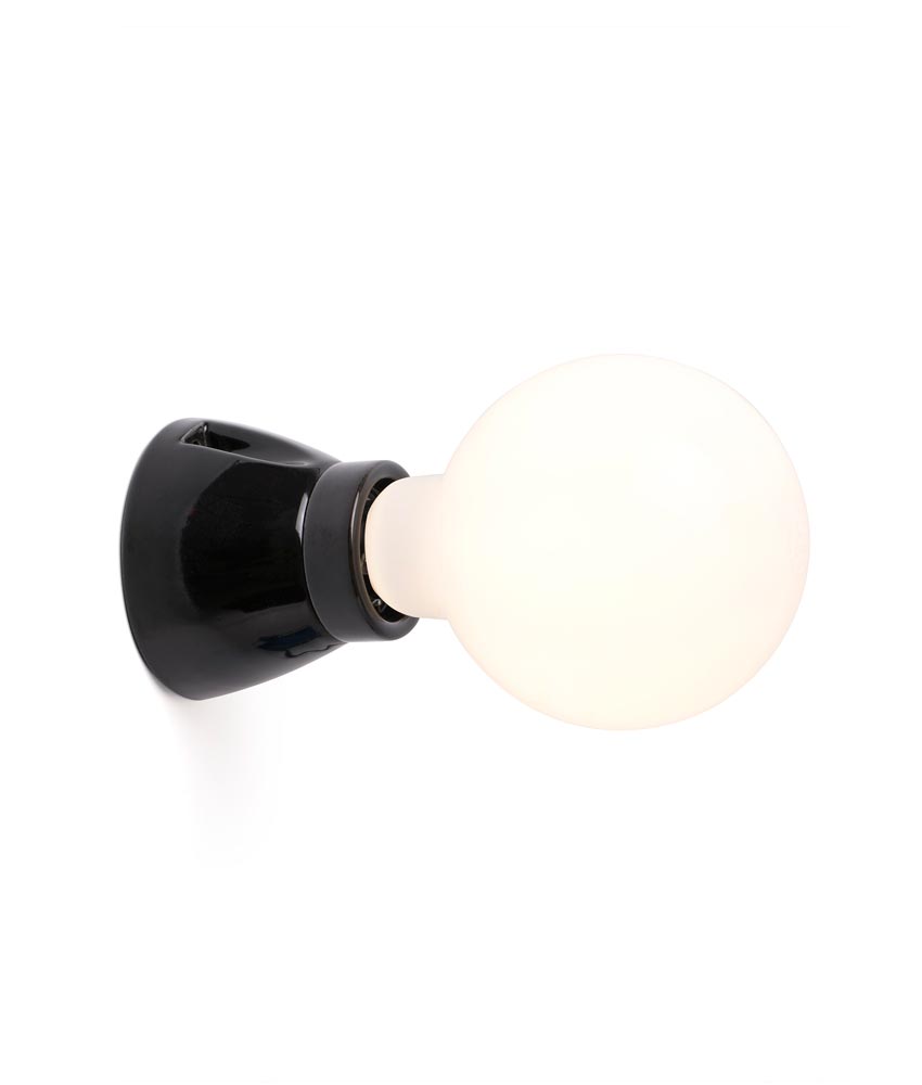 Aplique minimalista negro KERA
