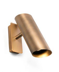 Aplique moderno acabado bronce LINK