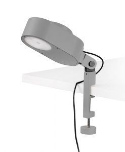 Aplique pinza dimable gris INVITING
