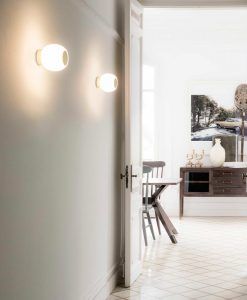 Aplique/Plafón oro MOY LED ambiente
