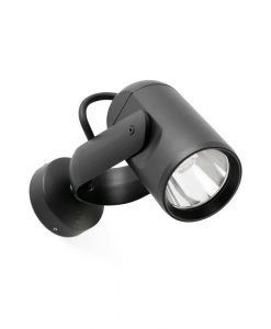 Aplique proyector negro SLOT-1 LED
