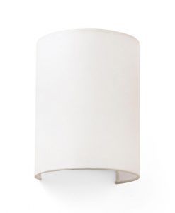 Aplique redondo de tela beige COTTON