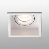 Empotrable blanco cuadrado orientable HYDE