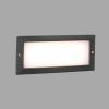 Empotrable de pared gris oscuro STRIPE LED