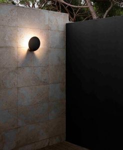 Lámpara aplique gris oscuro LOTUS LED ambiente 2