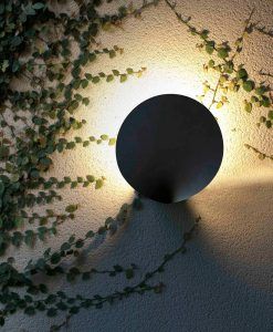 Lámpara aplique gris oscuro LOTUS LED ambiente