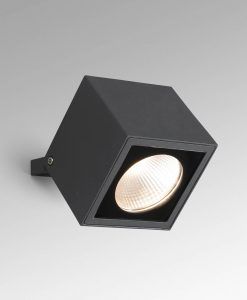 Lámpara proyector gris oscuro OKO LED