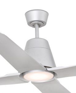Ventilador gris motor DC 130 cm diámetro TYPHOON detalles
