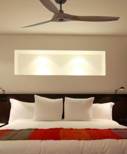 Ventilador marrón motor DC 152 cm diámetro MOREA ambiente