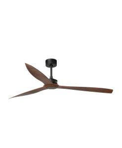 Ventilador negro y madera 178 cm diámetro JUST FAN