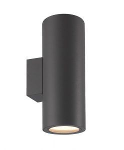 Aplique exterior gris oscuro 2 luces VOLCANO