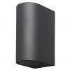 Aplique gris oscuro 2 luces KANDANCHU