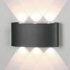 Aplique LED gris oscuro ARCS