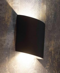 Aplique LED gris oscuro SOCHI detalles