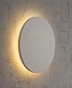 Aplique mediano blanco BORA BORA LED