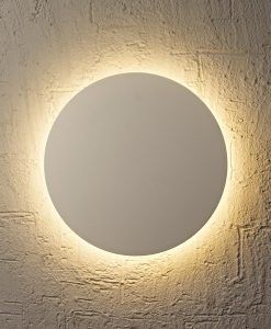 Aplique mediano blanco BORA BORA LED detalle