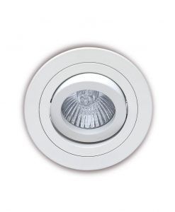 Empotrable 9,2 cm Ø blanco BASICO GU10