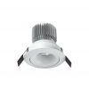 Empotrable LED luz cálida 7W 8 cm Ø FORMENTERA