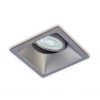 Ojo de buey 9,2 cm plata COMFORT GU10