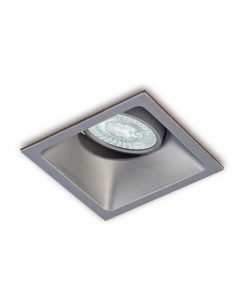 Ojo de buey 9,2 cm plata COMFORT GU10