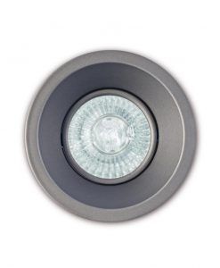 Ojo de buey 9,6 cm Ø plata COMFORT GU10 detalle