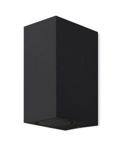 Aplique de pared negro 2 luces KANDANCHU