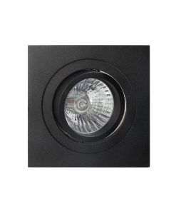 Empotrable embellecedor negro 9,2 cm BASICO GU10
