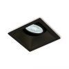 Empotrable embellecedor negro 9,6 cm COMFORT GU10