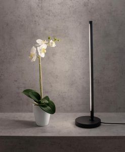 Lámpara de mesa LED negro mate 11W TORCH ambiente