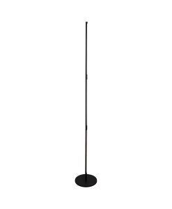 Lámpara de pie negro mate 25W TORCH