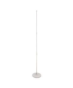 Pie de salón LED blanco mate 25W TORCH