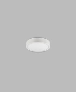 Plafón superficie 12 cm Ø luz cálida 8W SAONA